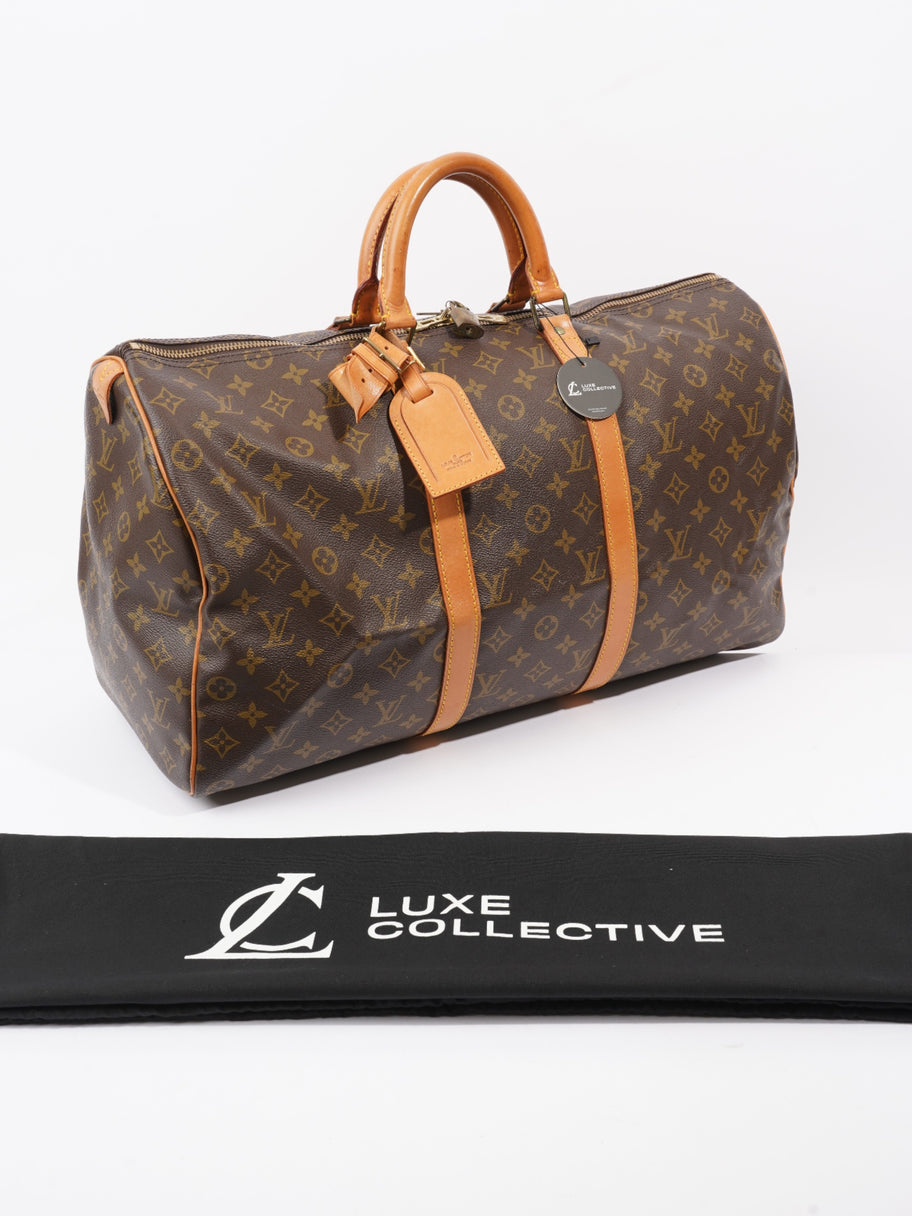 Keepall Monogram Coated Canvas 50 Image 11