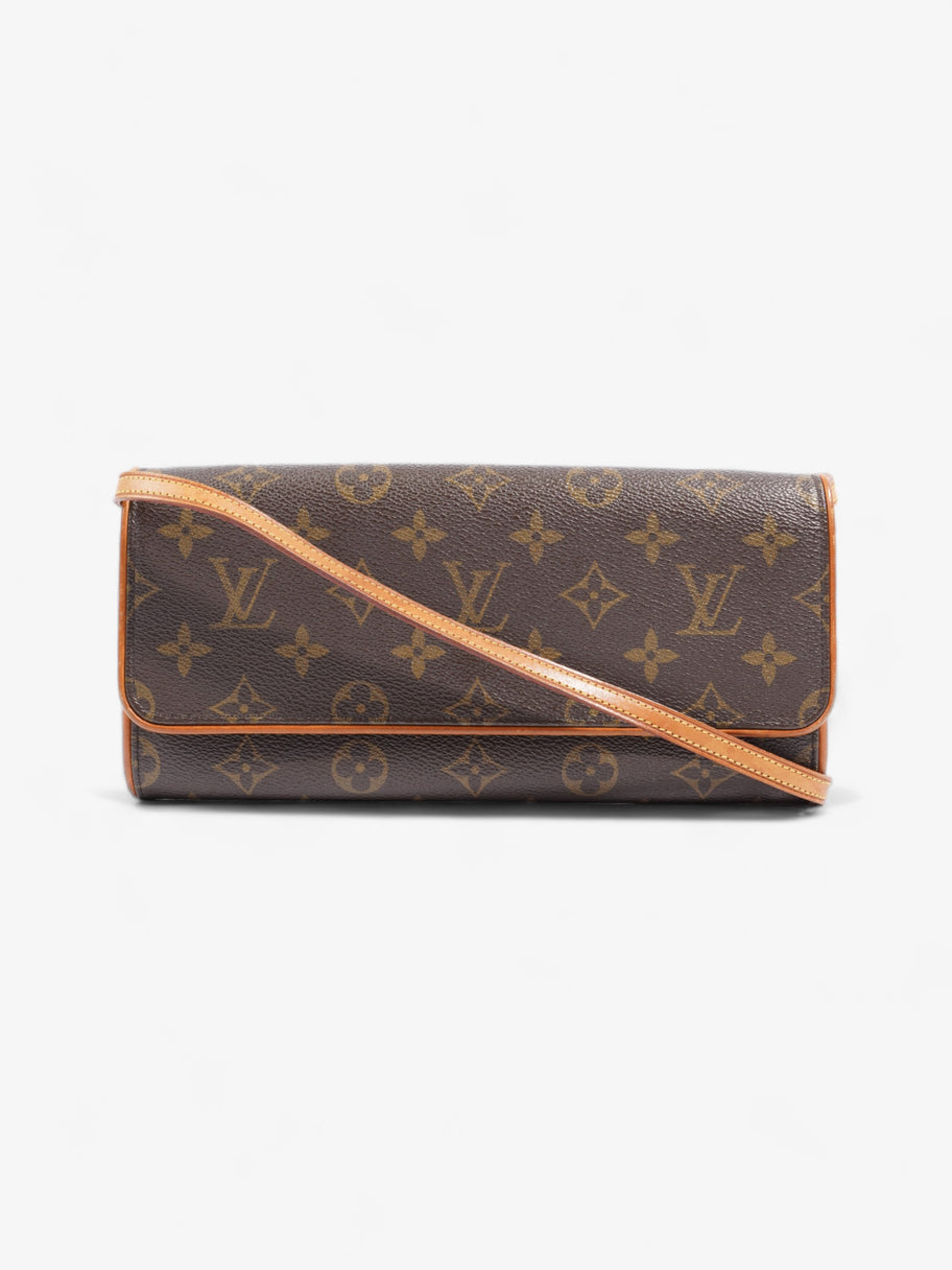 Twin Pochette Monogram Coated Canvas GM Image 1