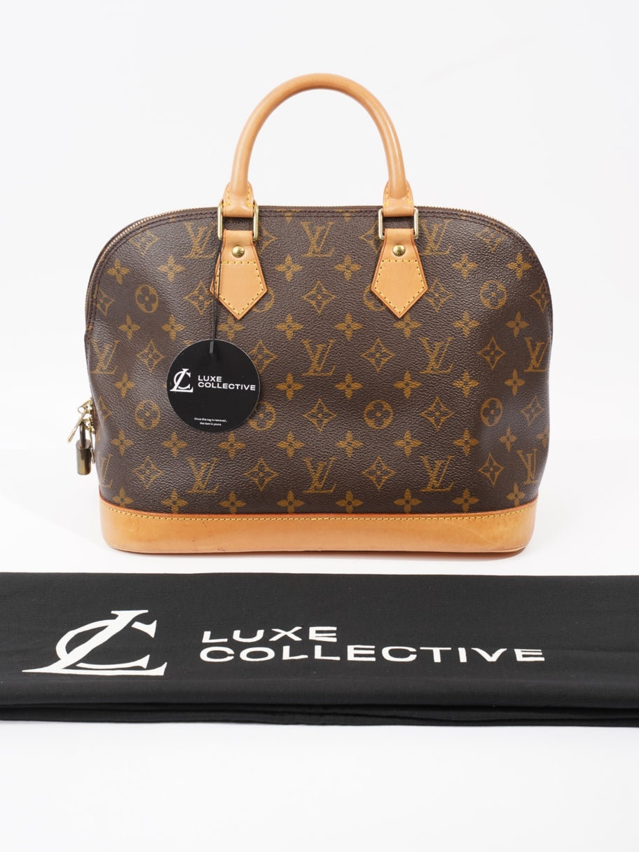 Louis Vuitton Alma Monogram Coated Canvas PM Image 10