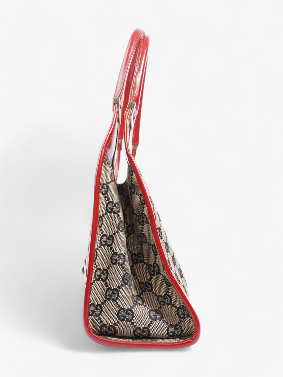 Gucci Jackie GG Supreme / Red Canvas Image 3