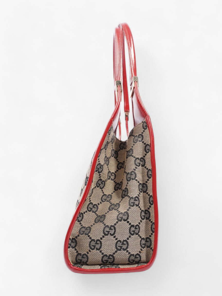 Gucci Jackie GG Supreme / Red Canvas Image 5