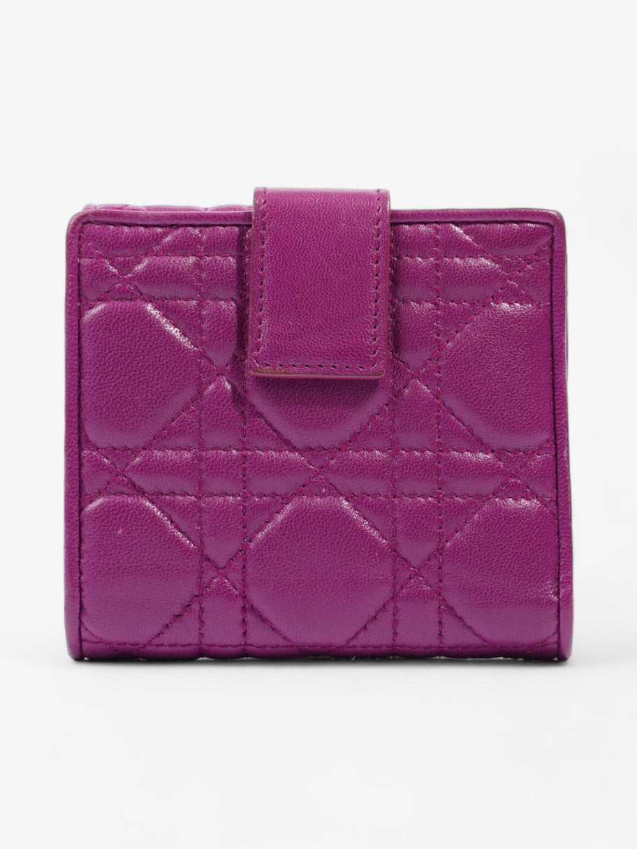 Lady dior lotus wallet sale