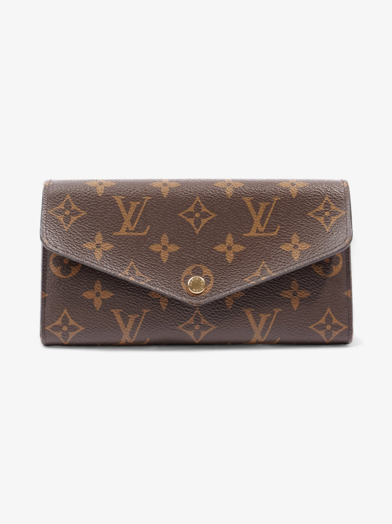  Louis Vuitton Sarah Wallet Monogram Coated Canvas