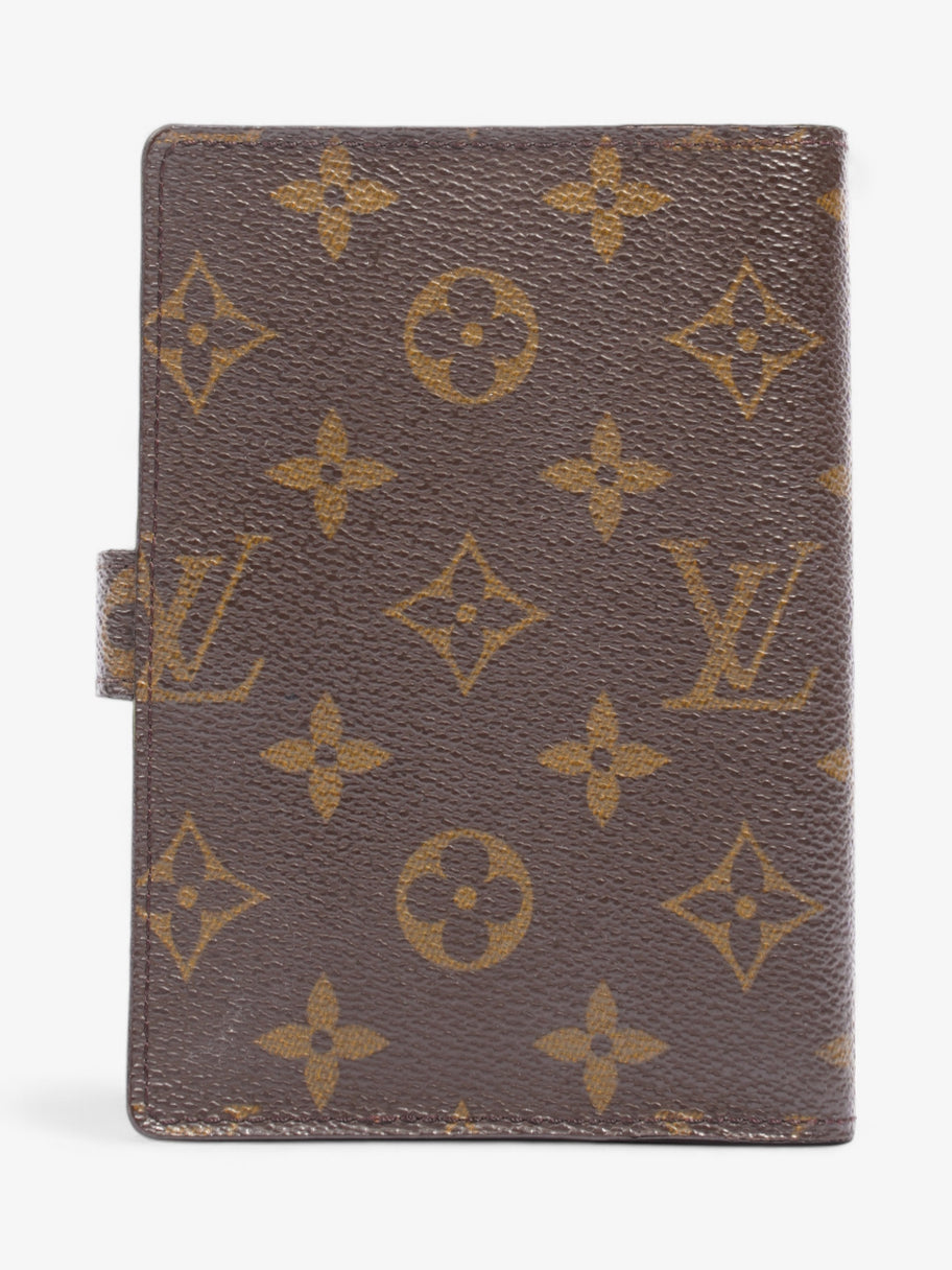 Agenda Cover Monogram Coated Canvas PM Image 2