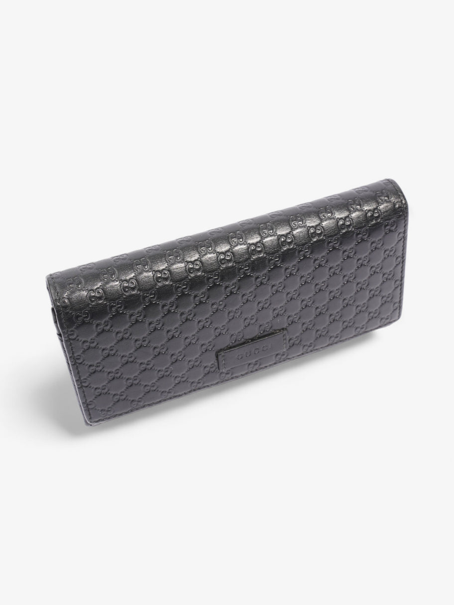 Bifold Microguccissima Wallet Black Leather Image 6