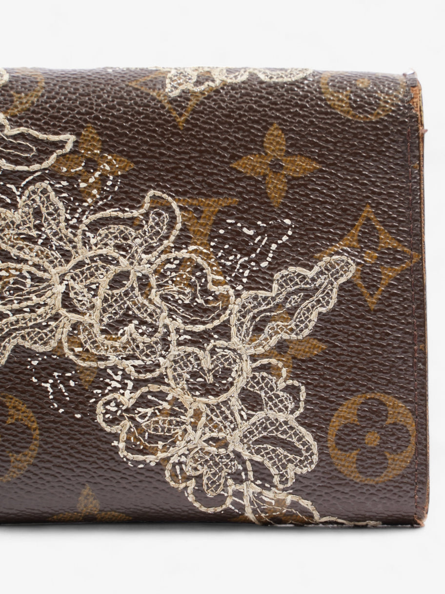 Dentelle Sarah Wallet Monogram Coated Canvas Image 7