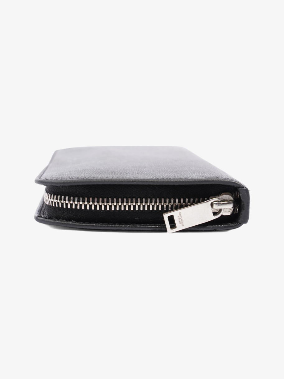 Saint Laurent Classic Zip-Around Wallet Black Leather Image 4