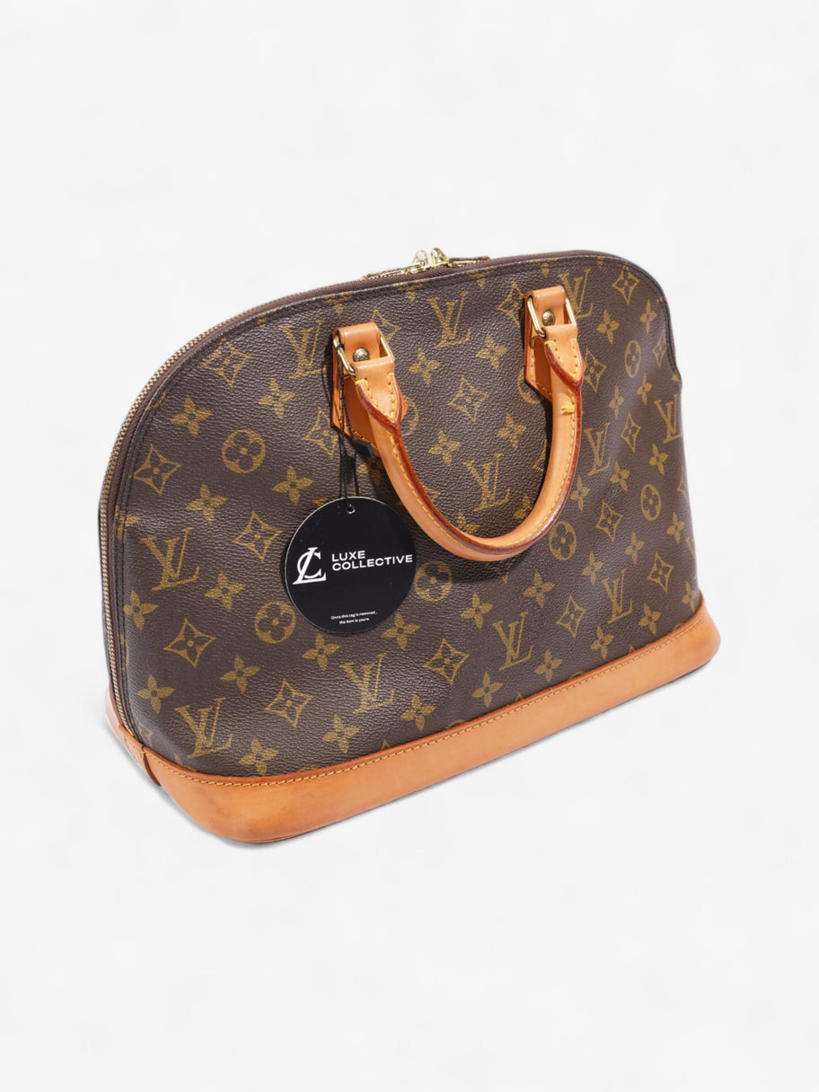 Louis Vuitton Alma Monogram Coated Canvas PM Image 8