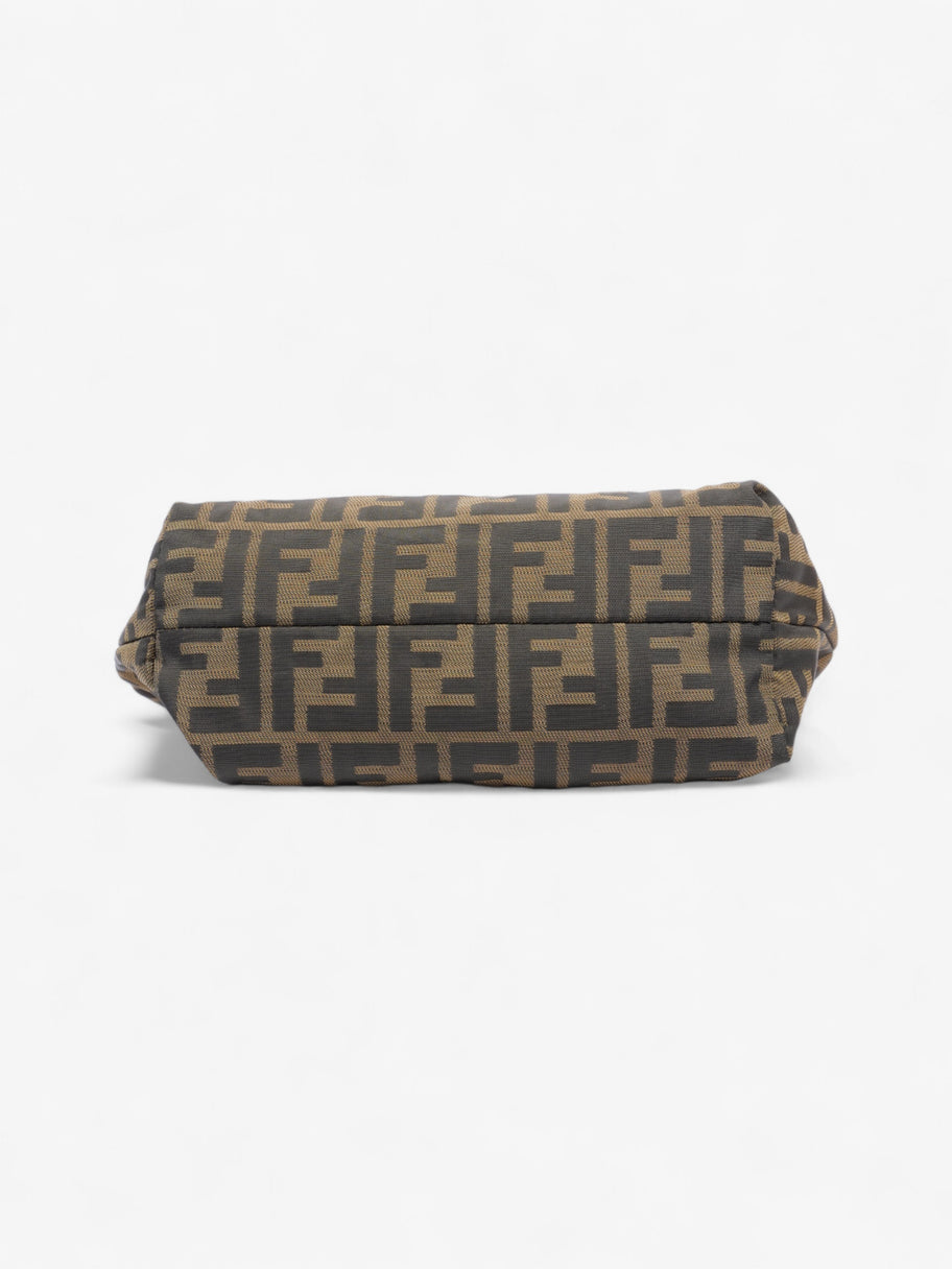 Fendi Zucca Handbag Brown Canvas Image 6