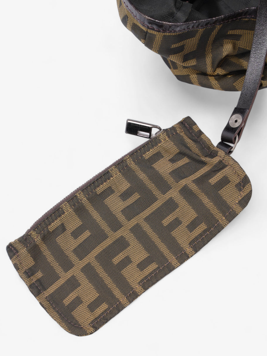 Fendi Zucca Handbag Brown Canvas Image 8