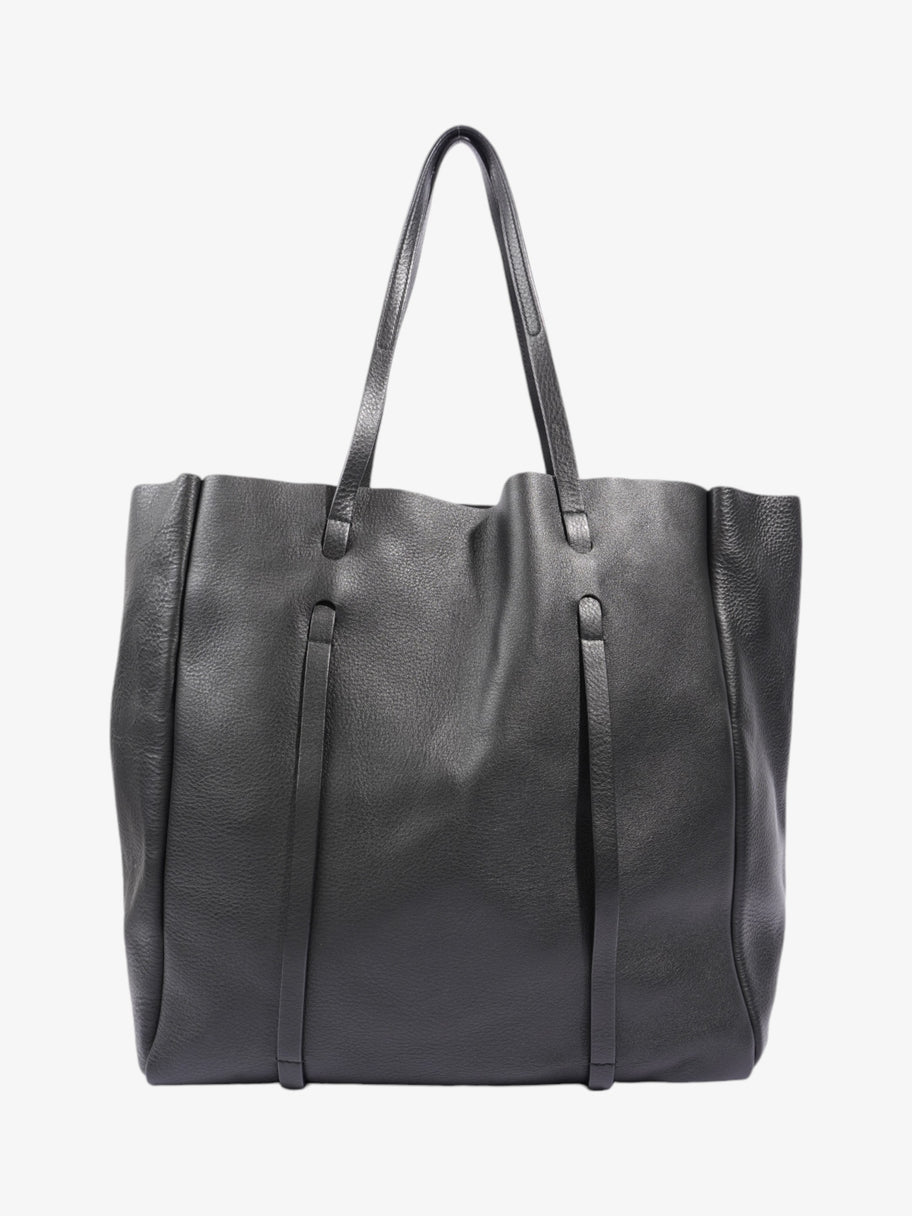 Balenciaga Everyday Tote Black / White Leather Medium Image 4