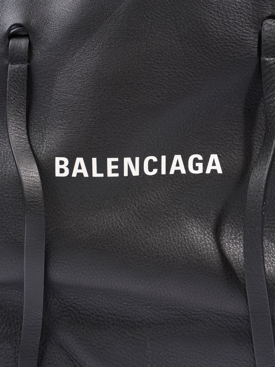 Balenciaga Everyday Tote Black / White Leather Medium Image 7