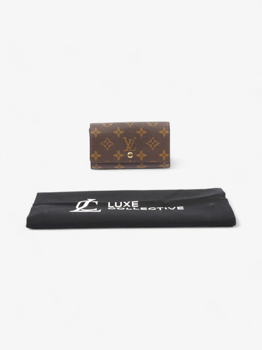 Louis Vuitton Compact Wallet Monogram Coated Canvas Image 6