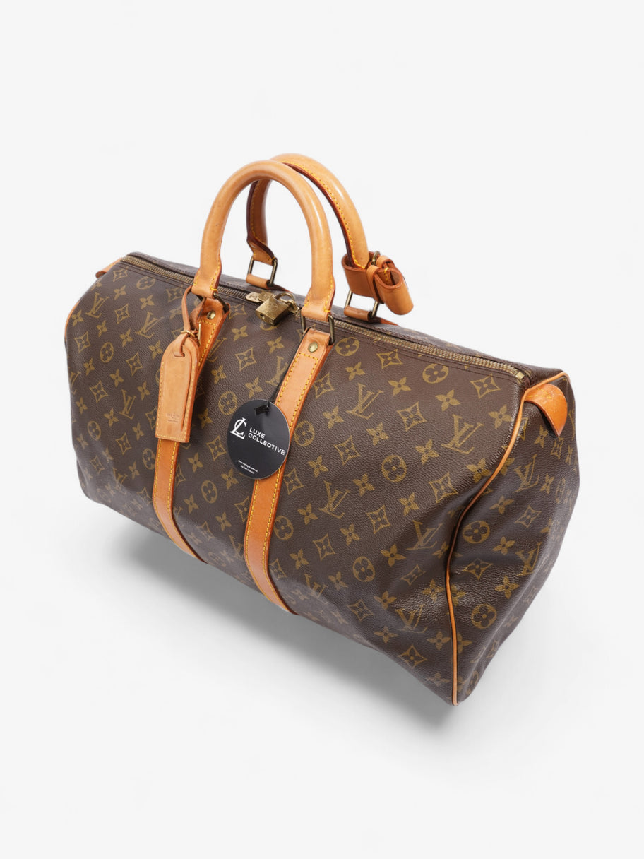 Louis Vuitton Keepall Monogram Coated Canvas 45 Image 9