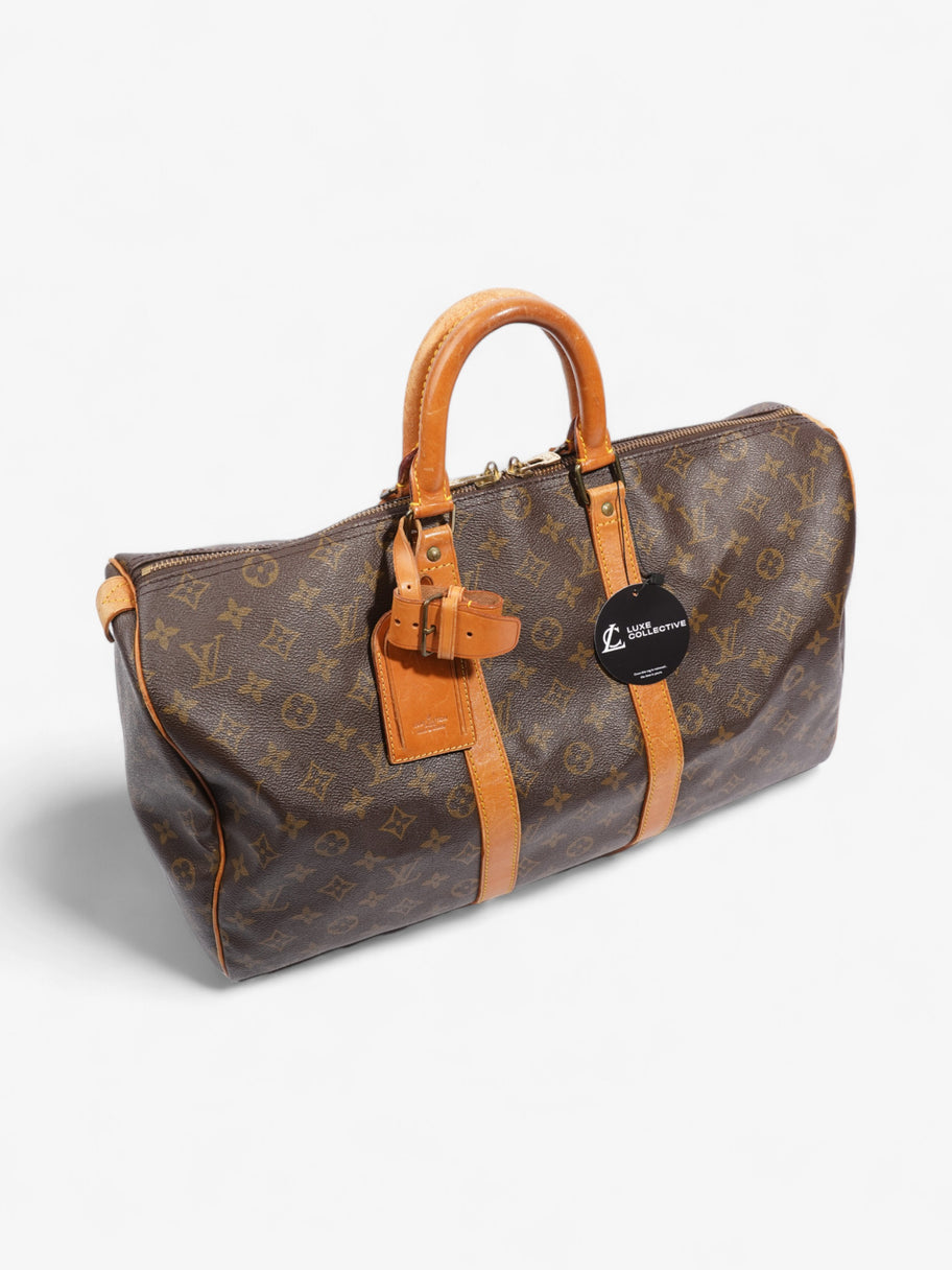 Louis Vuitton Keepall Monogram Coated Canvas 45 Image 7