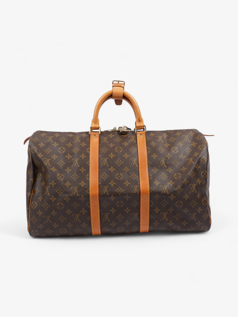 Louis Vuitton Keepall Monogram Coated Canvas 50 Image 4