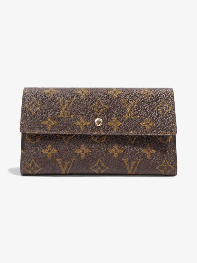  Louis Vuitton Porte Tresor International Wallet Monogram Coated Canvas