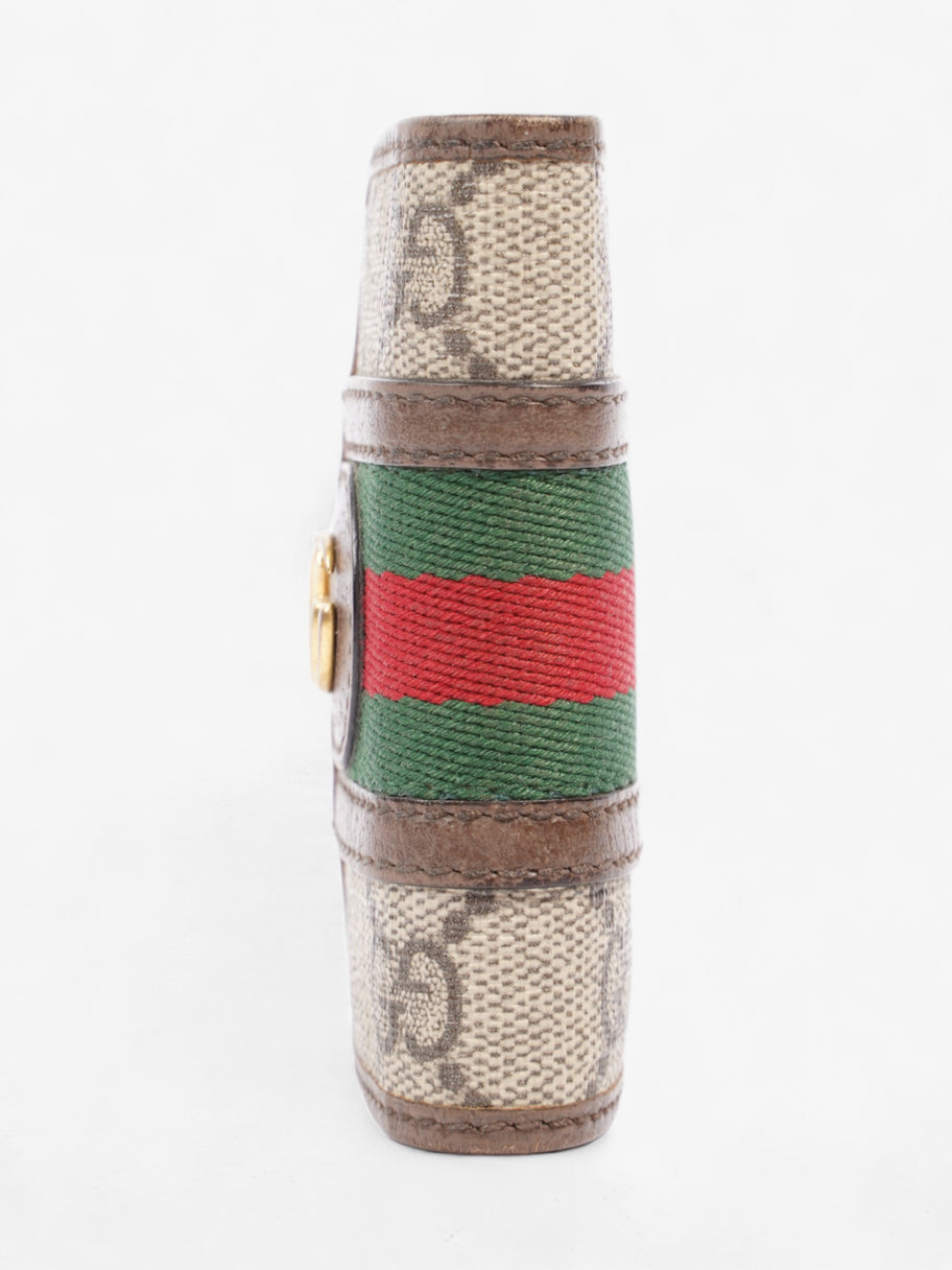 Gucci GG Web Key Case Supreme Print Image 2