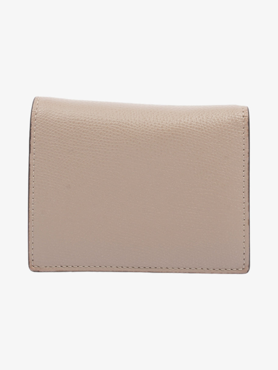 Fendi F is Fendi Compact Wallet Nude Leather Image 2