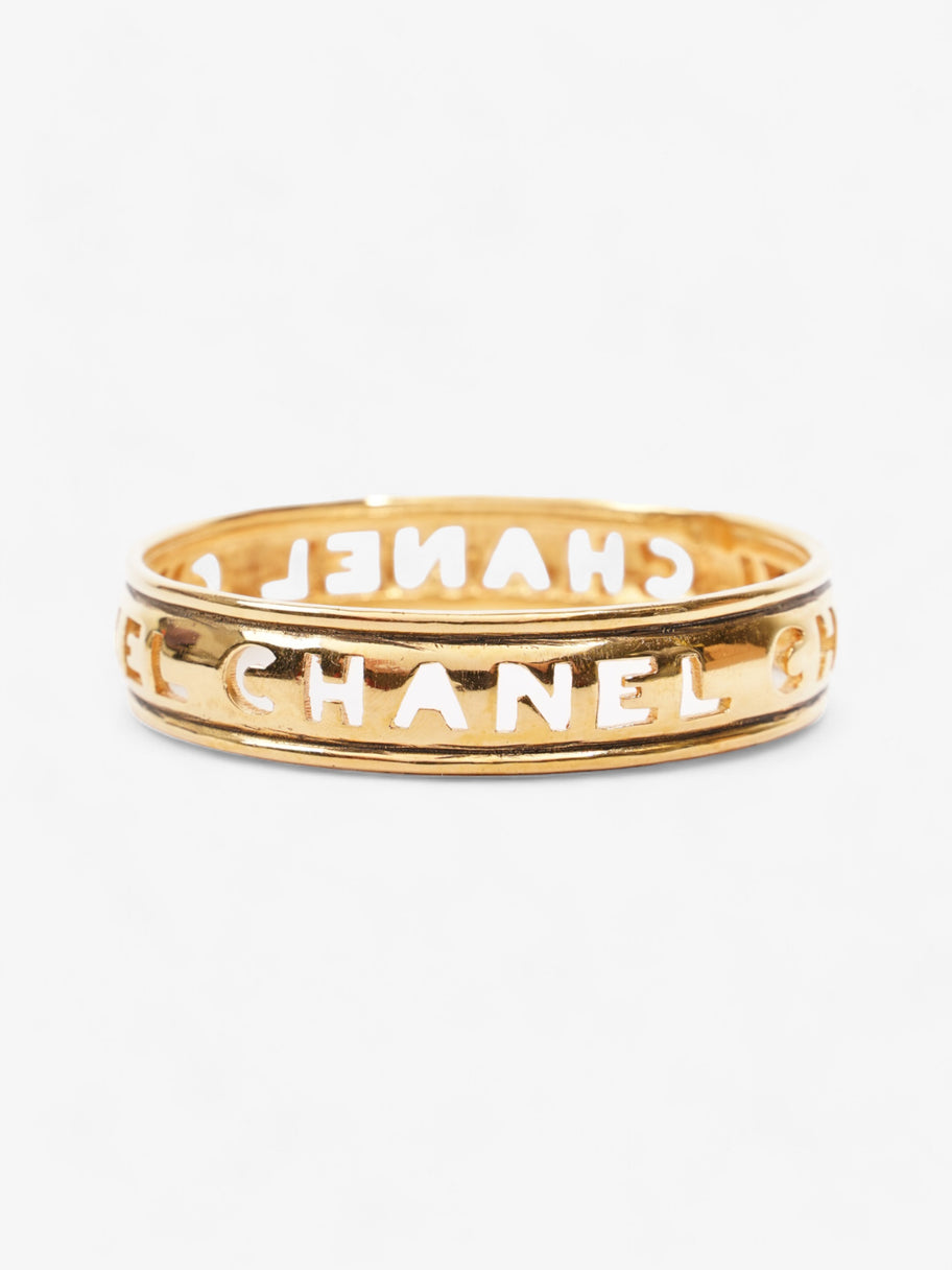 Chloe Logo Bangle Gold Base Metal Image 1