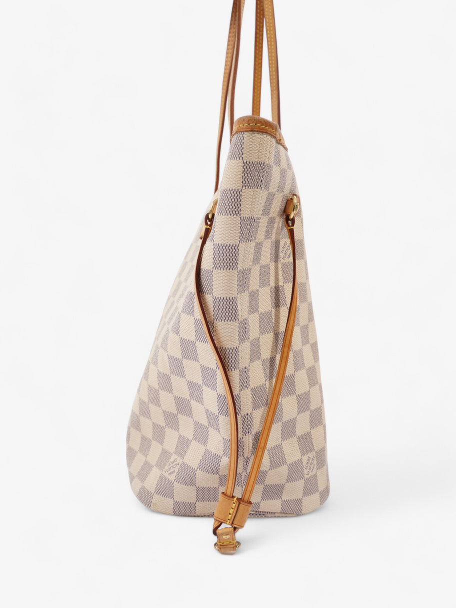 Louis Vuitton Neverfull Damier Azur Coated Canvas MM Image 5