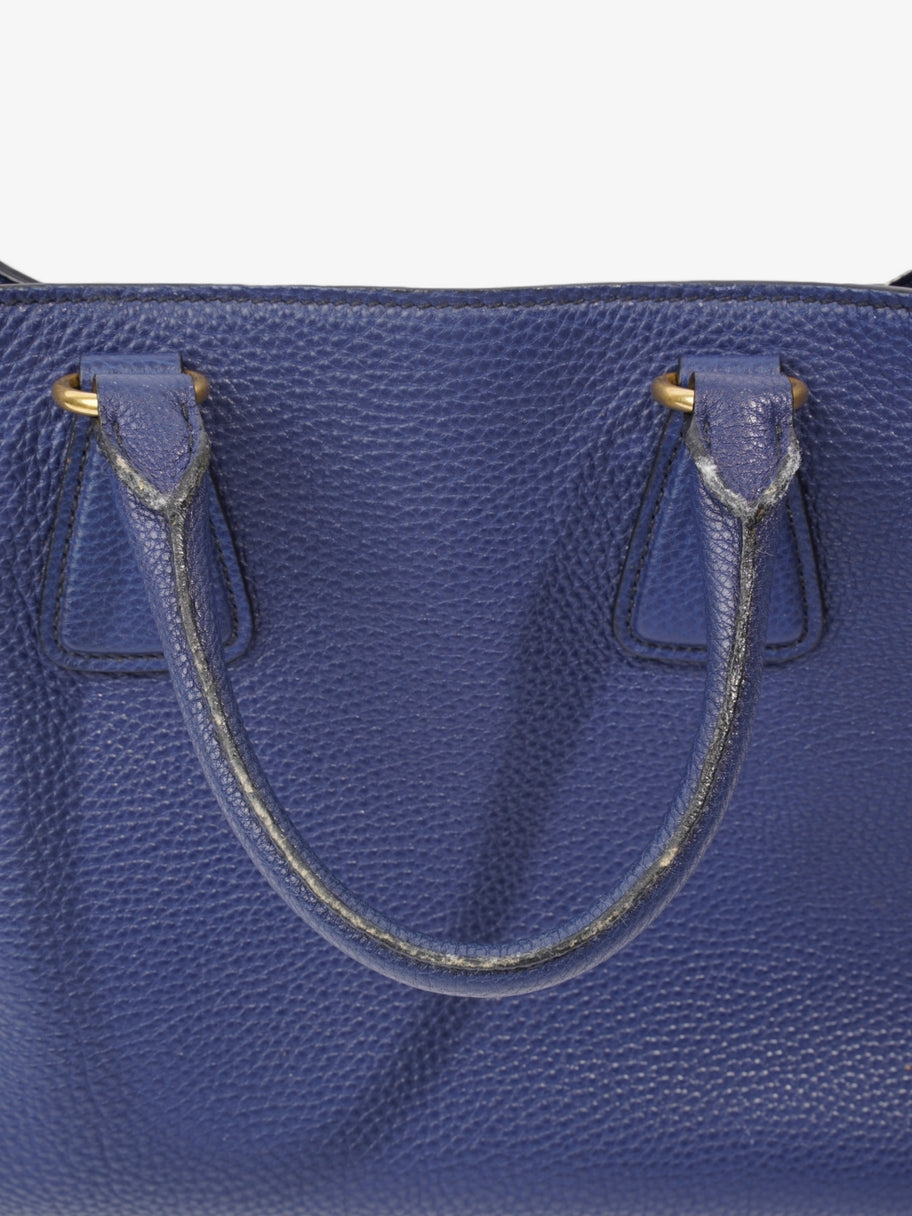 Prada Vitello Daino  Blue  Saffiano Leather Image 8