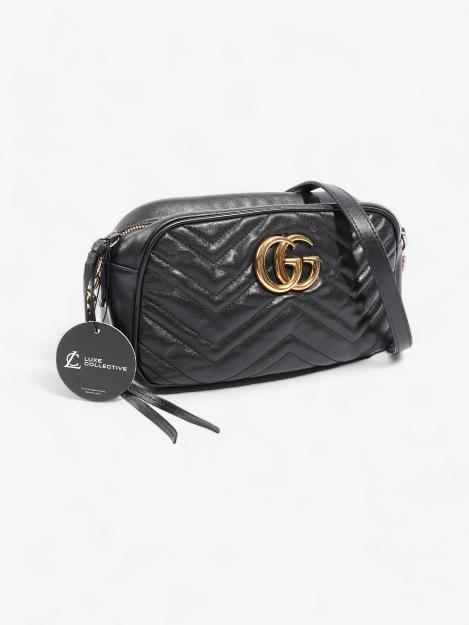 Gucci GG Marmont Black Matelasse Leather Small Image 10