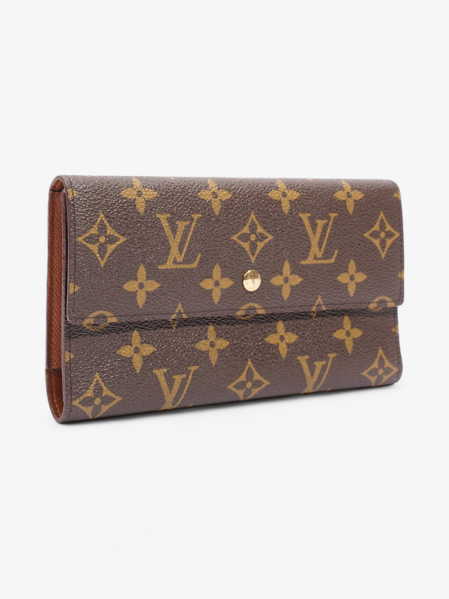 Louis Vuitton Portefeuille International Wallet Monogram Coated Canvas Image 4