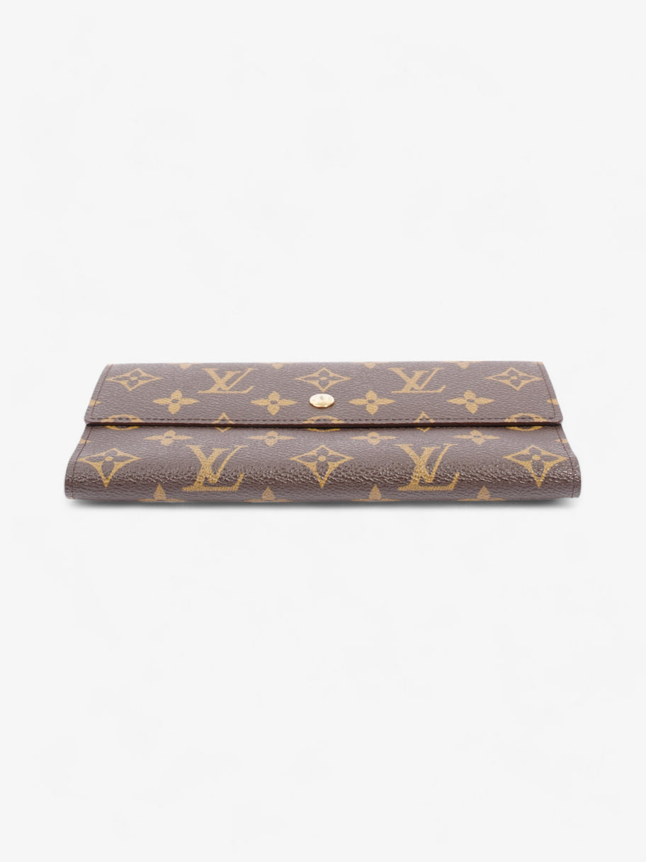 Louis Vuitton Portefeuille International Wallet Monogram Coated Canvas Image 5