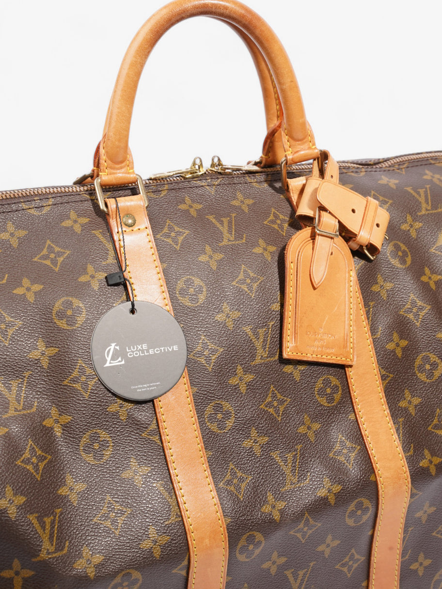 Louis Vuitton Keepall Bandouliere Monogram Coated Canvas 55 Image 9