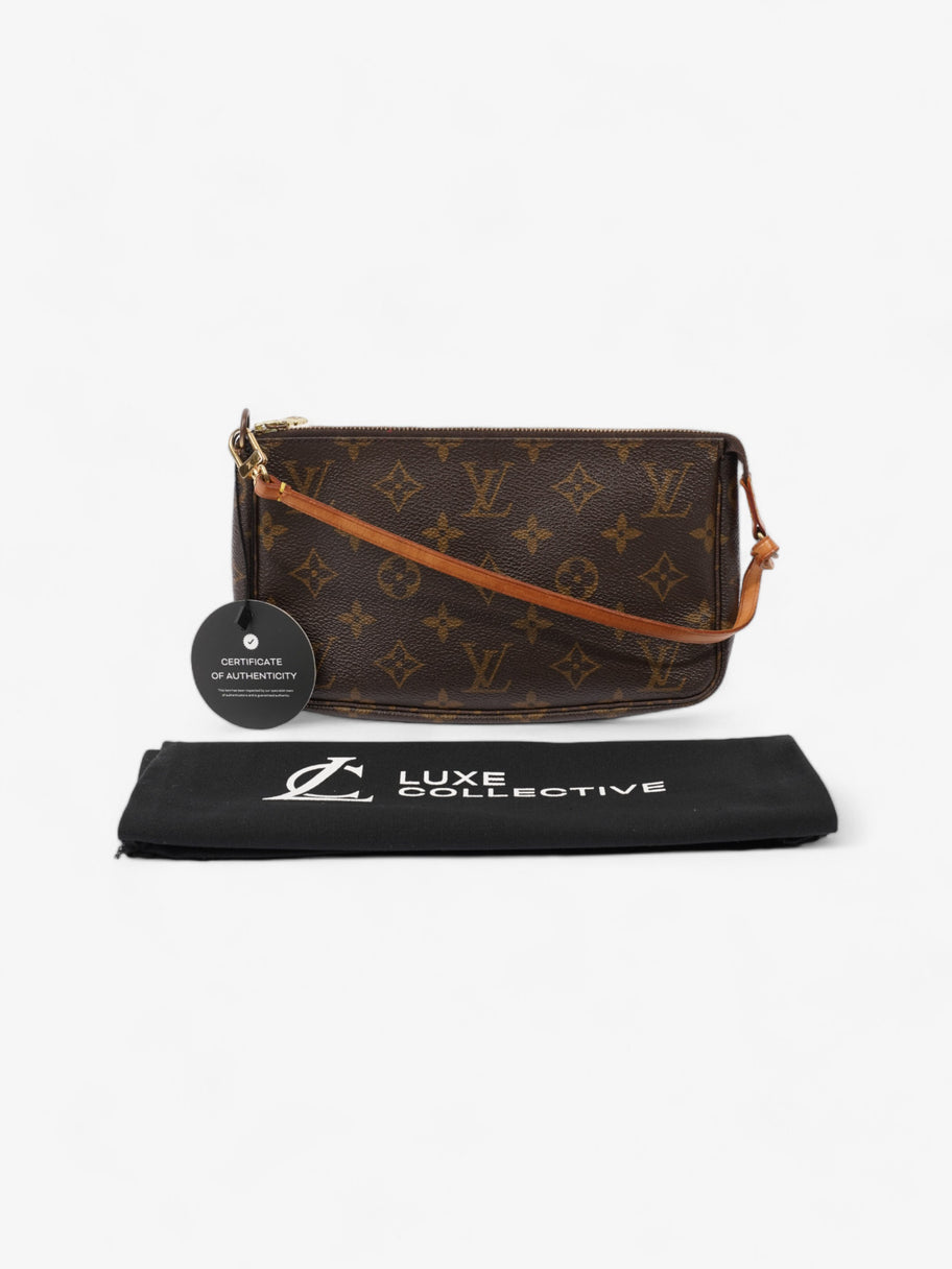 Louis Vuitton Pochette Accessoires Monogram Coated Canvas Image 9