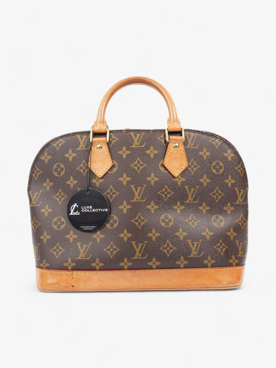 Louis Vuitton Alma Monorgam Coated Canvas PM Image 8