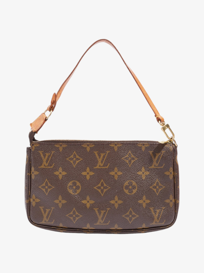  Louis Vuitton Pochette Accessoires Monogram Coated Canvas