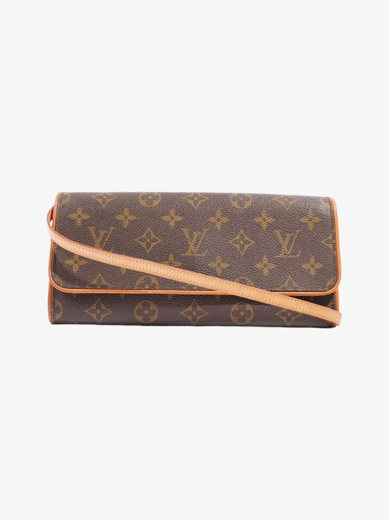  Louis Vuitton Twin Pochette Monogram Coated Canvas GM