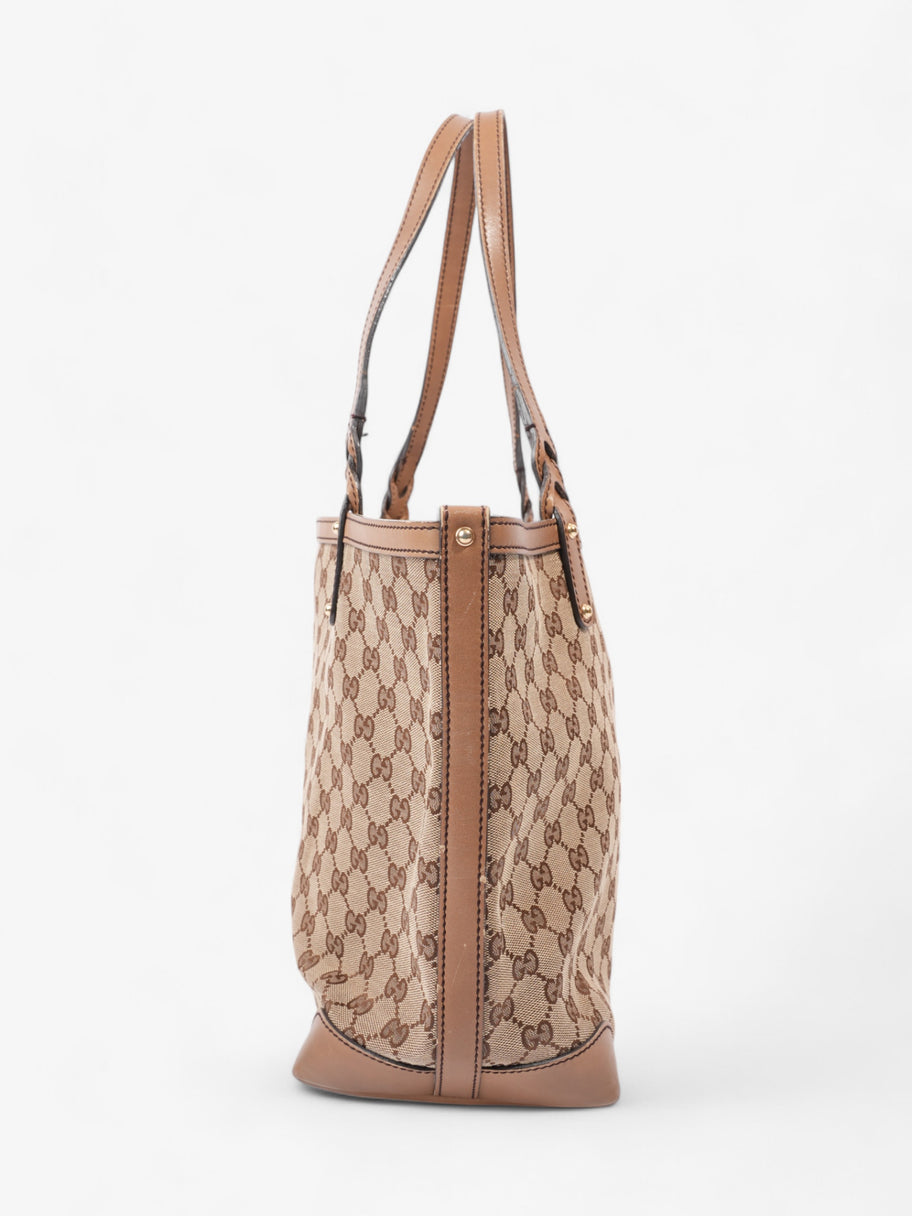 Gucci Tote Beige / Brown Canvas Image 3