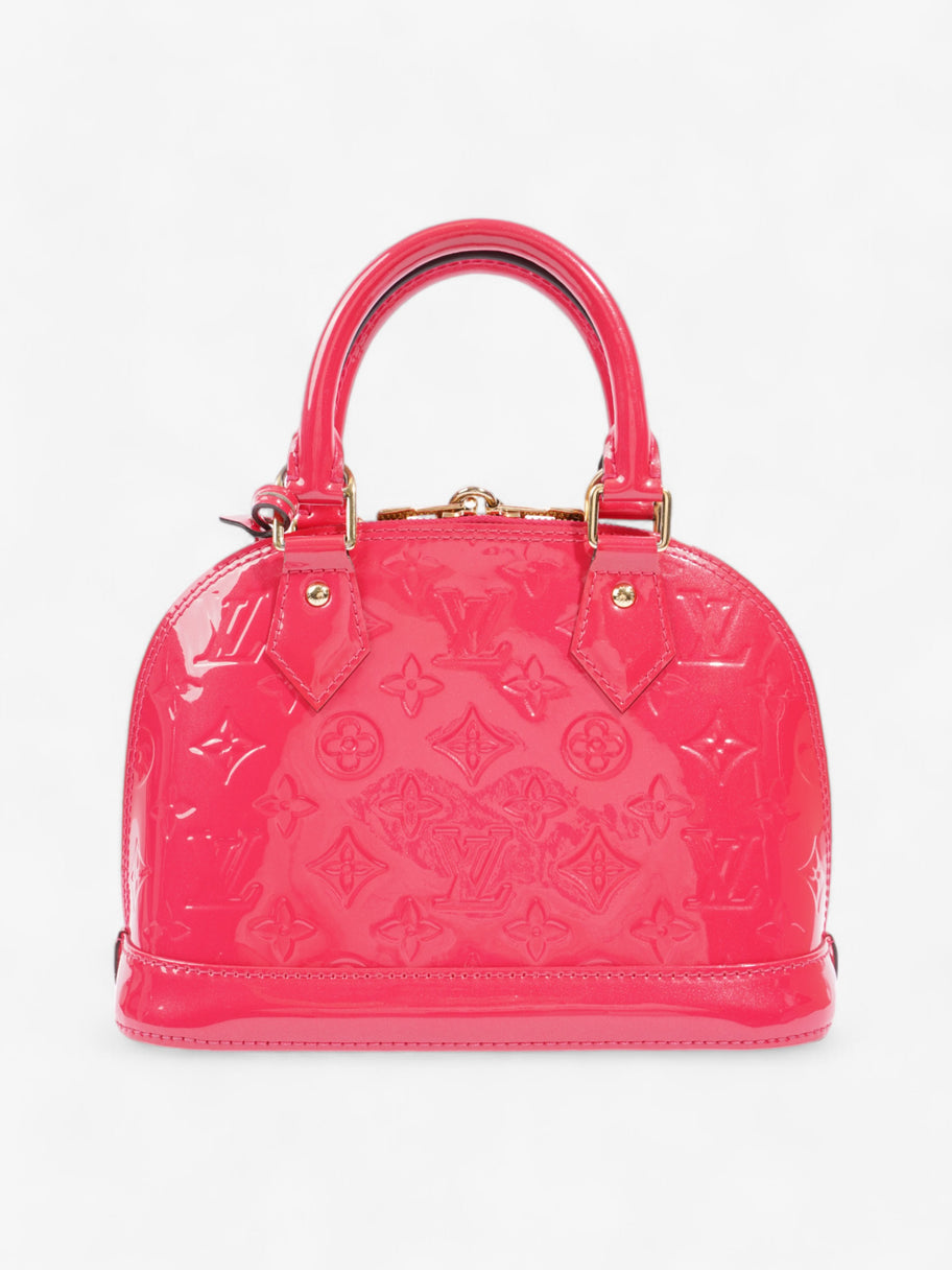 Louis Vuitton Alma Pink Vernis Leather BB Image 4