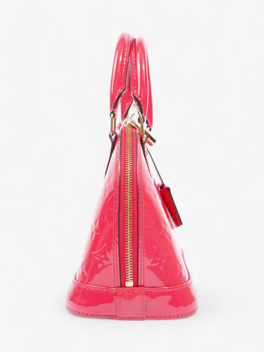 Louis Vuitton Alma Pink Vernis Leather BB Image 5