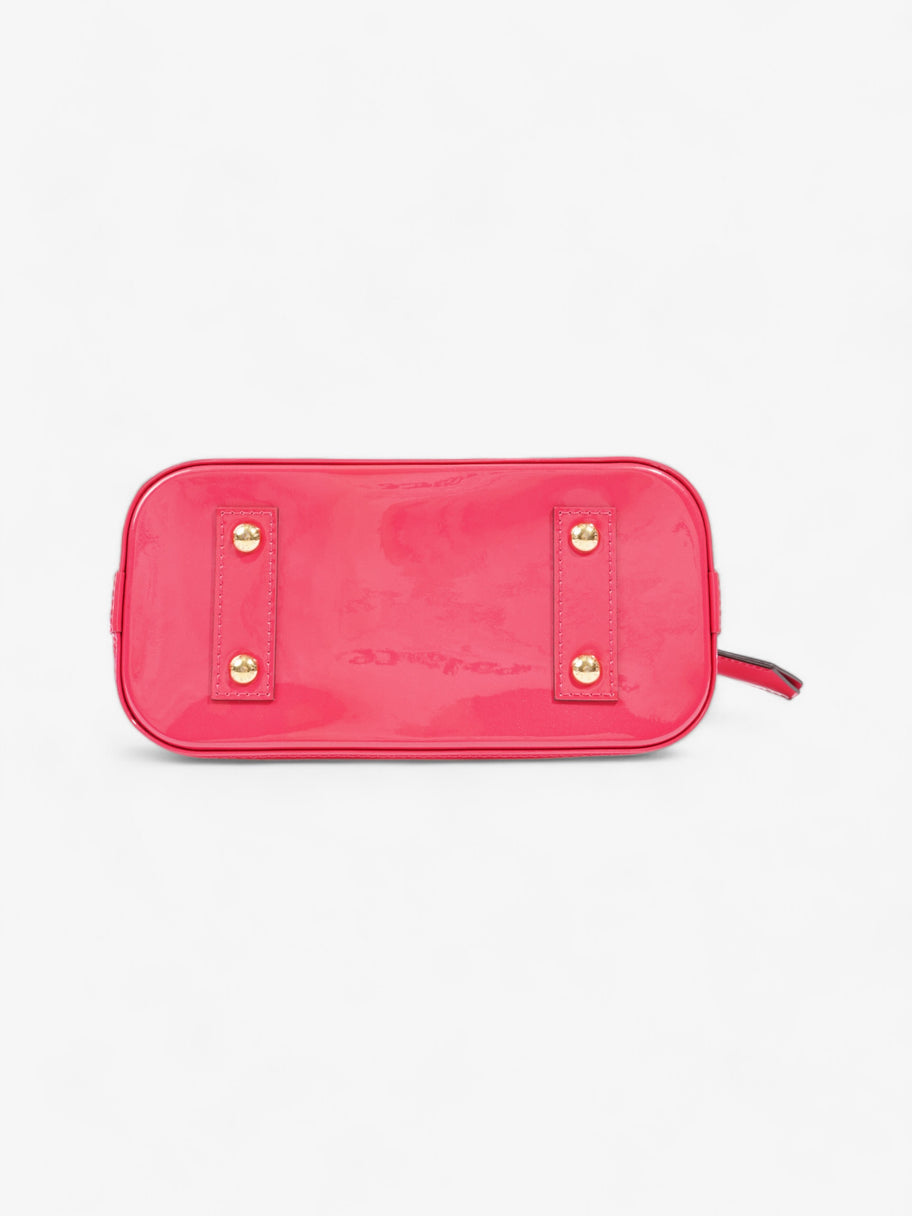 Louis Vuitton Alma Pink Vernis Leather BB Image 6