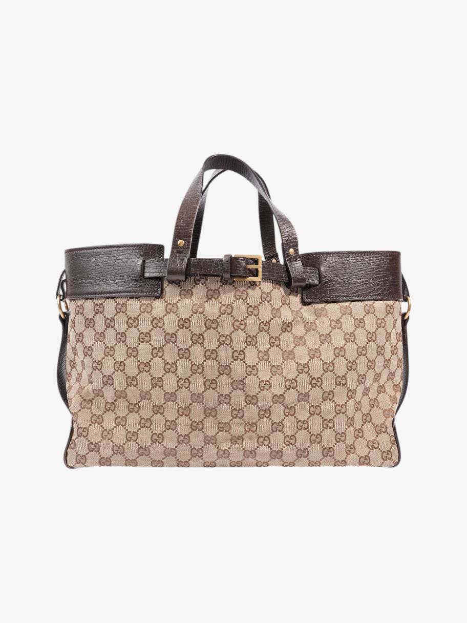 Gucci Tote Beige / Brown Canvas Image 4