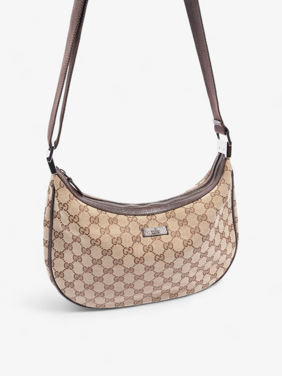 Gucci GG Canvas Shoulder Bag Beige / Brown Canvas Image 7