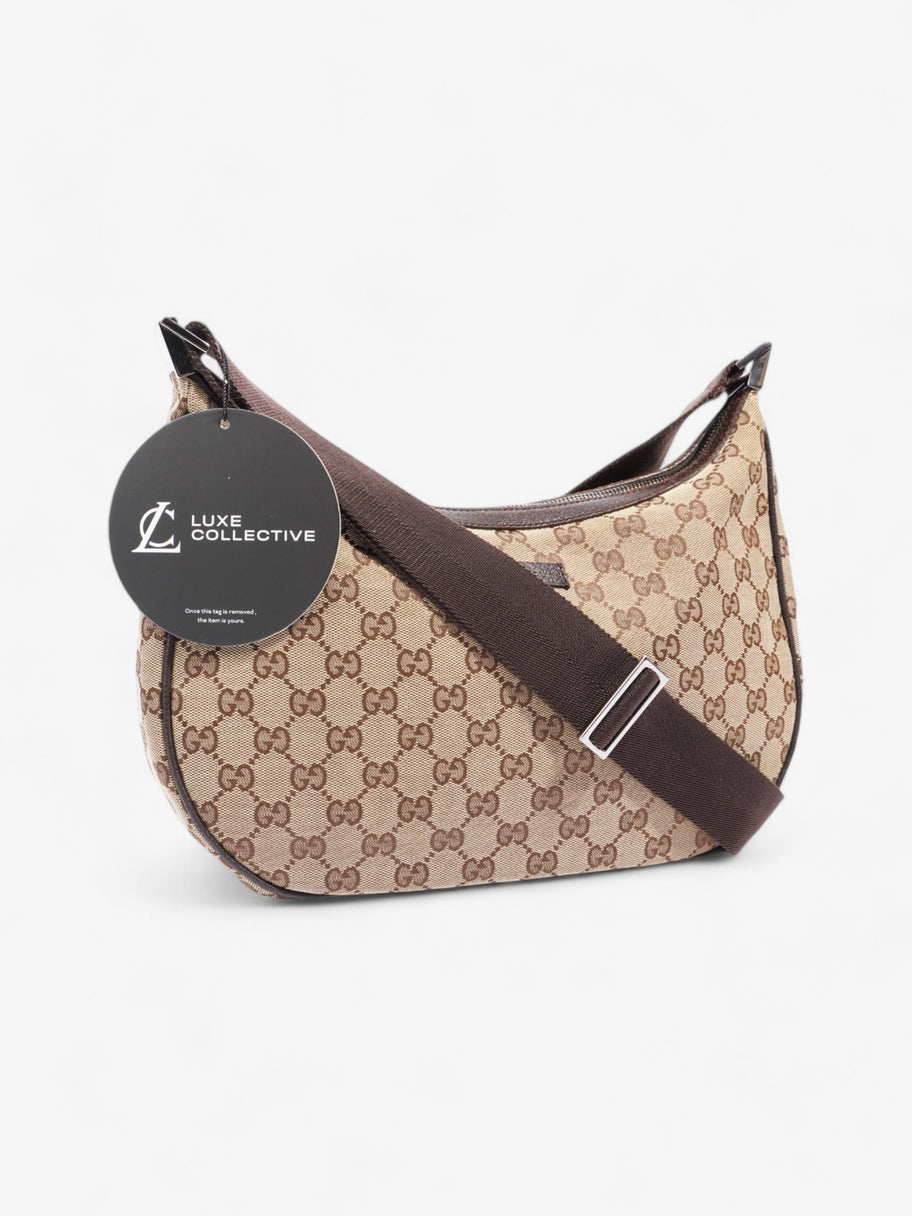 Gucci GG Canvas Shoulder Bag Beige / Brown Canvas Image 9