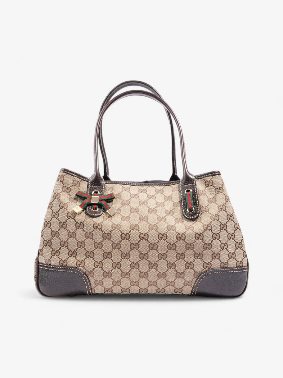 Gucci Princy Tote GG Supreme / Brown Canvas Image 1