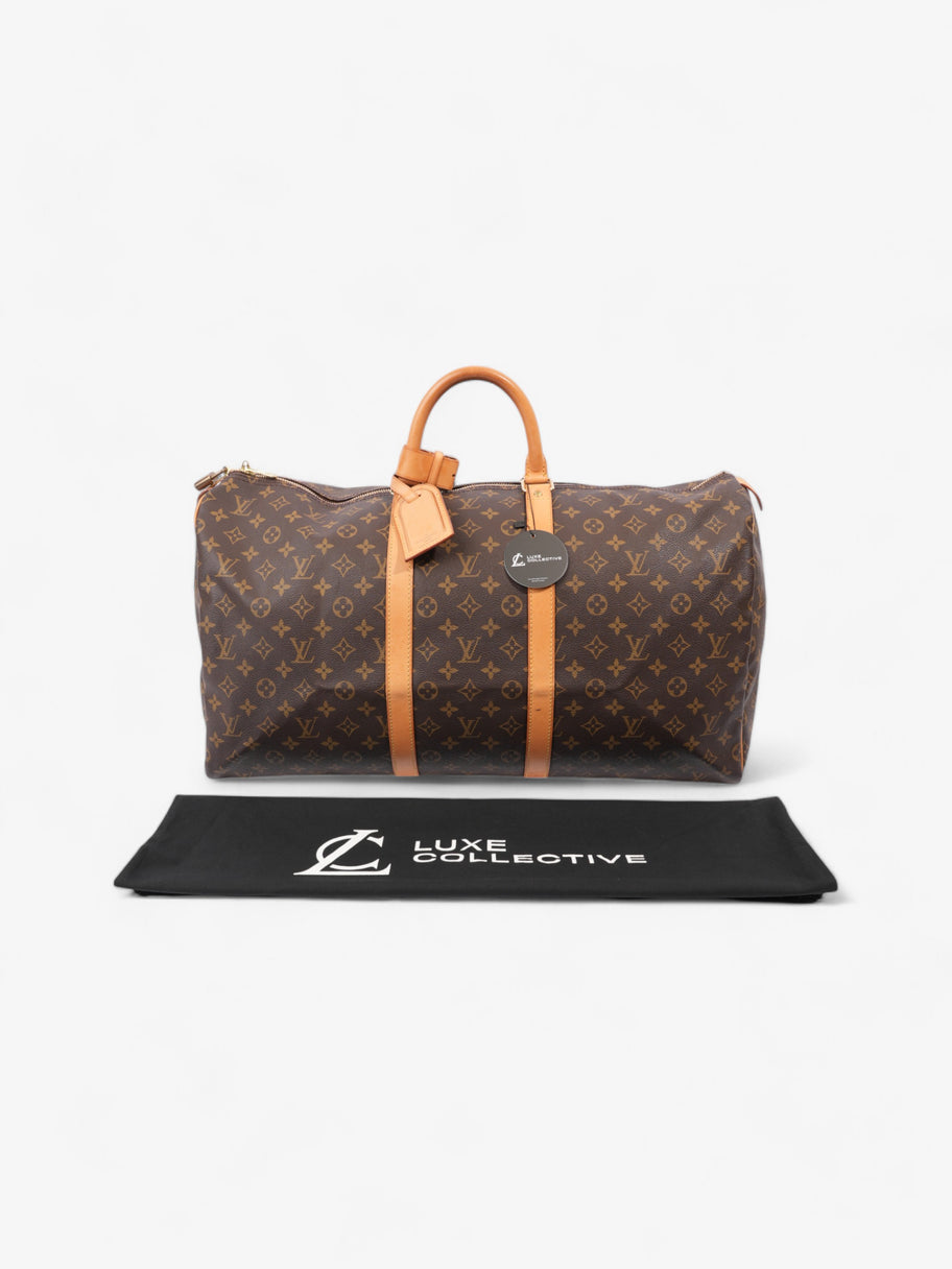 Louis Vuitton Keepall Monogram Coated Canvas 55 Image 9