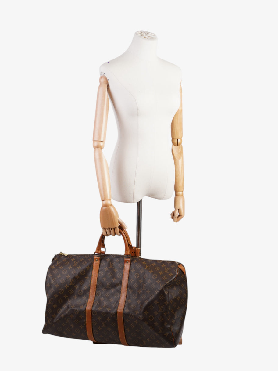 Louis Vuitton Keepall Monogram Coated Canvas 55 Image 2