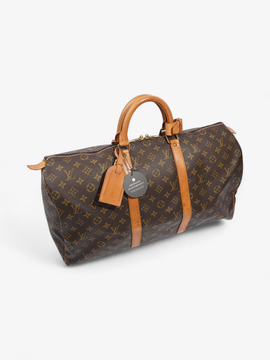 Louis Vuitton Keepall Monogram Coated Canvas 50 Image 9