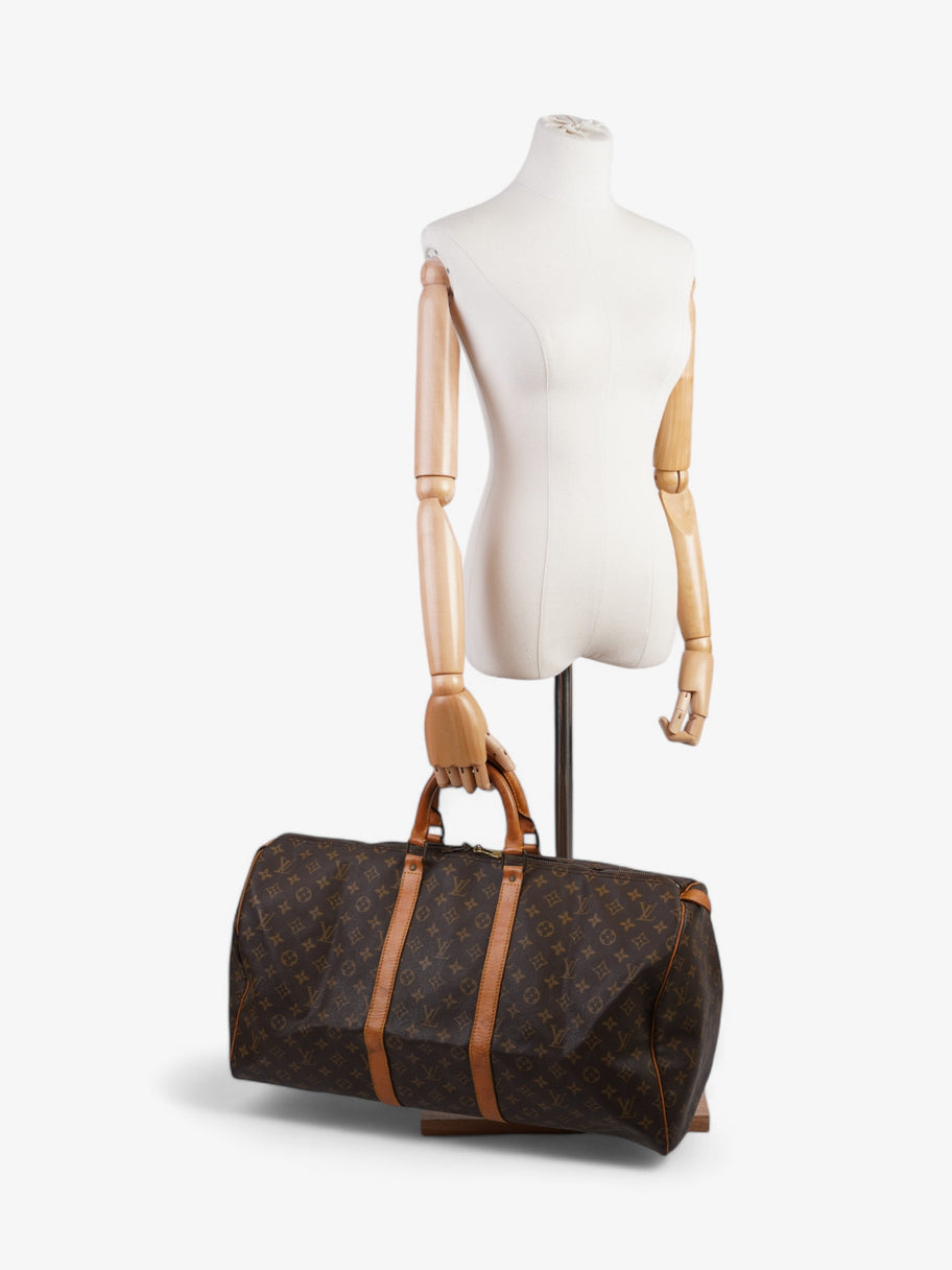 Louis Vuitton Keepall Monogram Coated Canvas 55 Image 2