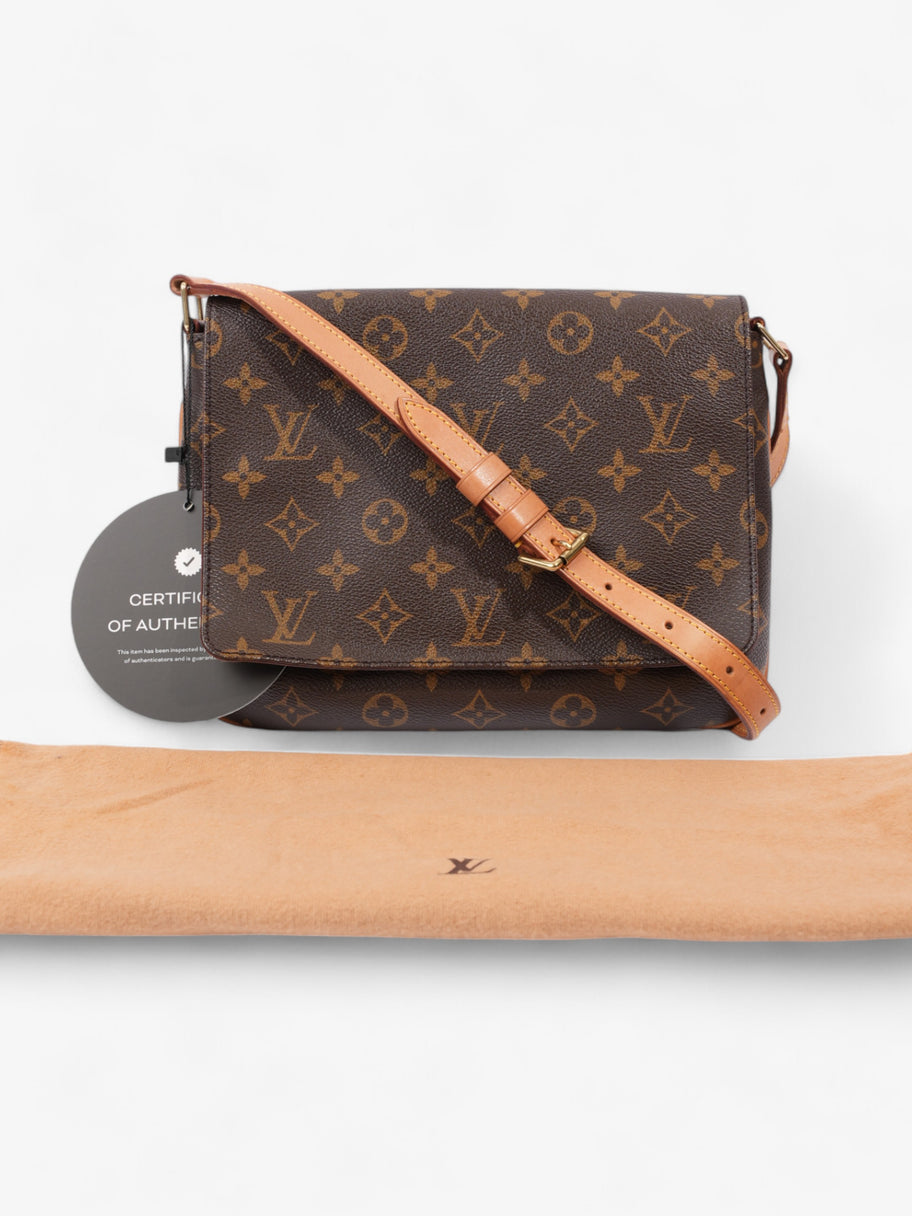 Louis Vuitton Musette Tango Monogram Coated Canvas Image 11