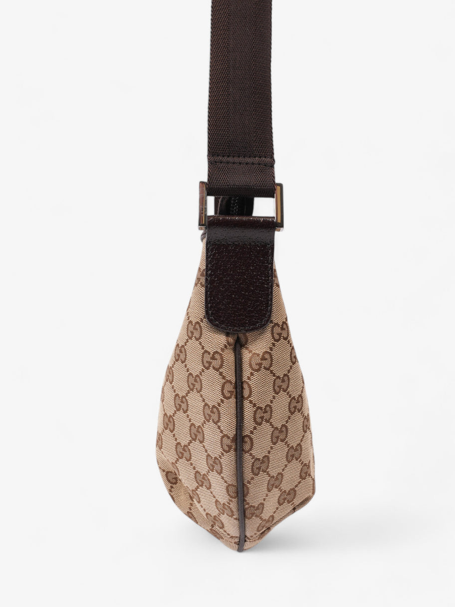 Gucci Shoulder Bag Brown Canvas Image 3