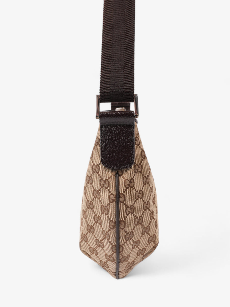 Gucci Shoulder Bag Brown Canvas Image 5