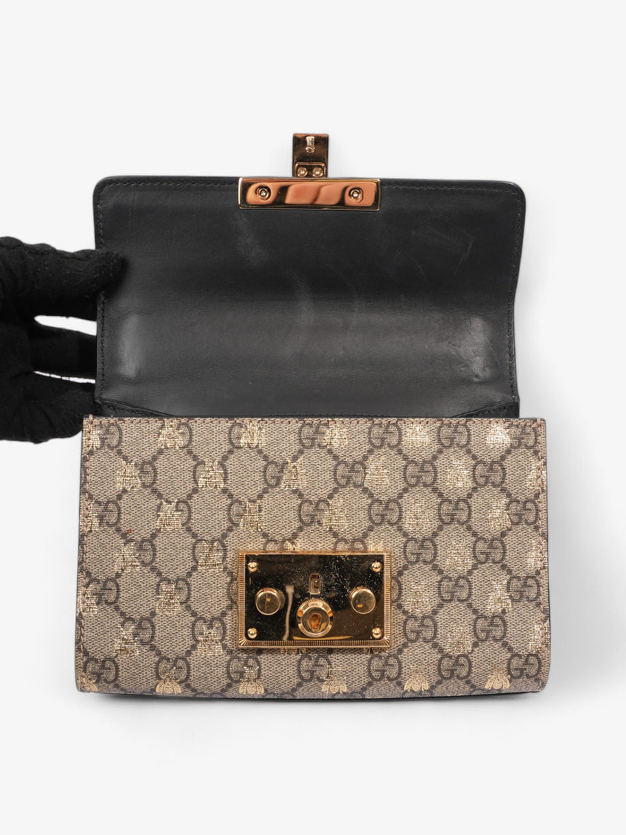 Gucci Padlock Supreme Bee Coated Canvas Small Image 8